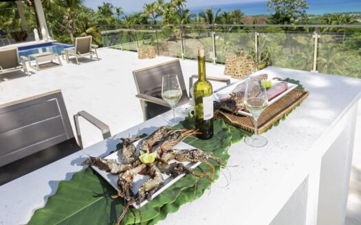 Exclusive Hilltop Villa with Panoramic Ocean and Mountain Views